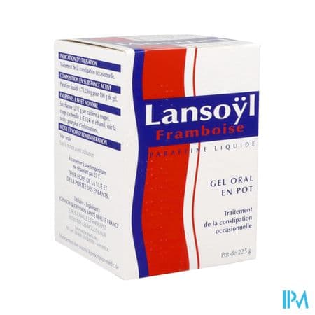 LANSOYL FRAMBOISE POT 225G — Pharmacie Des Olivades