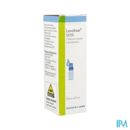 LEVOFREE 0,05% COL FL 5ML — Nouvelle Pharmacie Serrier