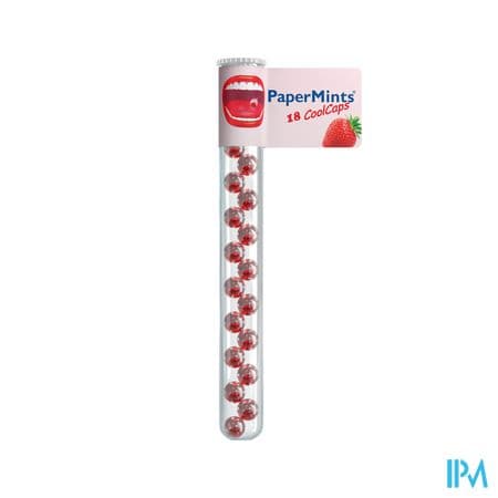 PAPERMINTS COOL FRAISE CAPS 18