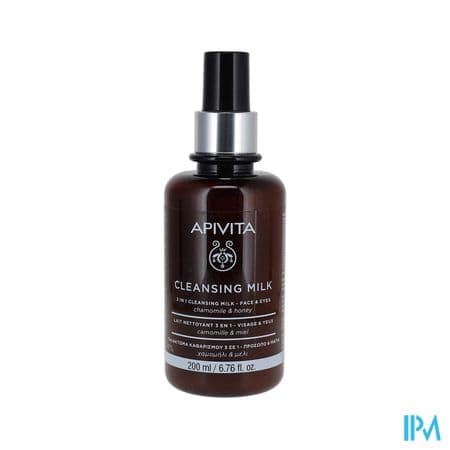 APIVITA LAIT NETT 3EN1 200ML — Pharmacie Pharmagreen Boucicaut