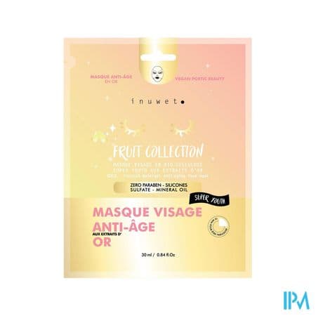 INUWET FRUIT COLLECTION MASQ A/AGE — Grande Pharmacie Lazare Carnot 7j/7