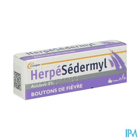 HERPESEDERMYL 5% CR TUB 2G