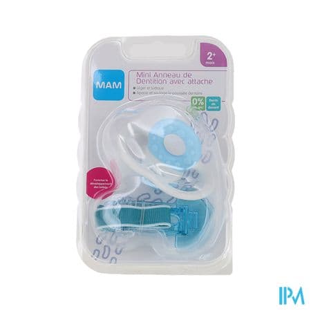 Mam Mini Anneau De Dentition Avec Attache