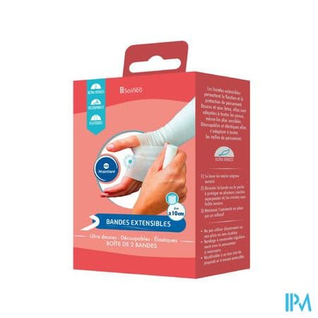 SOINEO BDE EXTENSIBL 4MX10CM BTE 2 — Pharmacie Européenne 24/24 de la place de clichy