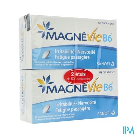 Magnevie B6 100mg/10mg Comprime 60 X2