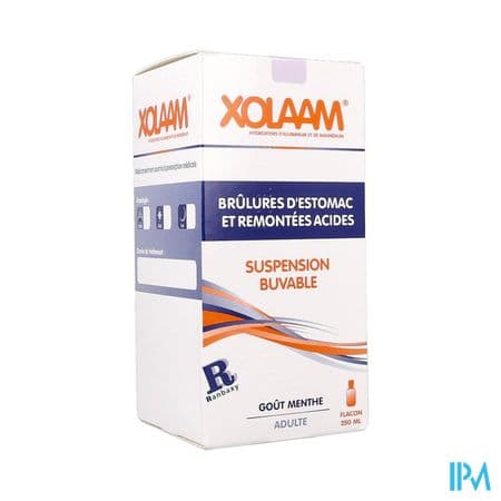 XOLAAM SUSP BUV FL 250ML — Pharmacie de la Plaine - Saint-Denis