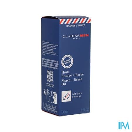 Clarins Men Huile De Rasage Barbe 30ml