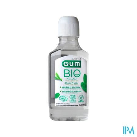 Gum Bio Bain De Bouche Menthe Fraiche 300ml