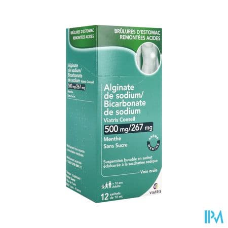 ALGINATE/BICARB SOD VTS CONS S/S12