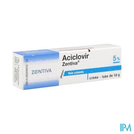 Aciclovir Zentiva 5 Creme 10g