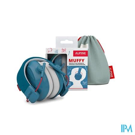 ALPINE MUFFY CASQUE KIDS BLUE — Pharmacie Parc Lann