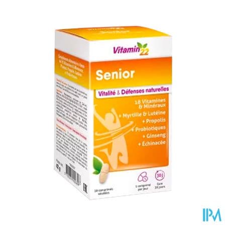 Ineldea Vitamin 22 Senior Comprime 30 — Pharmacie Lafayette de Roubaix