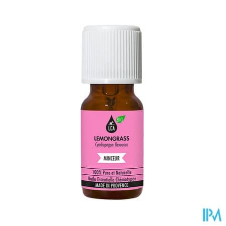 Lca Huile Essentielle De Lemongrass Bio 10ml