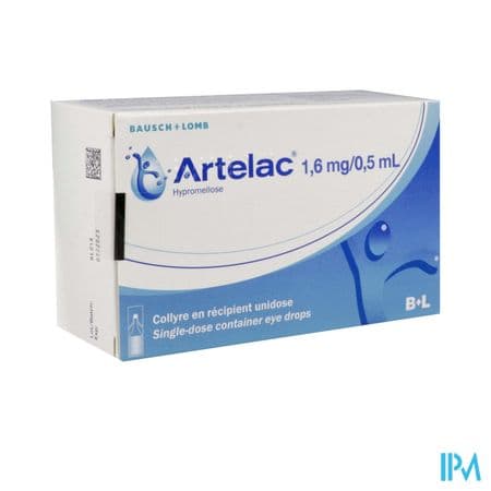 ARTELAC 1,6MG/0,5ML COL UNIDOSE 60 — Grande Pharmacie des Halles Pharma
