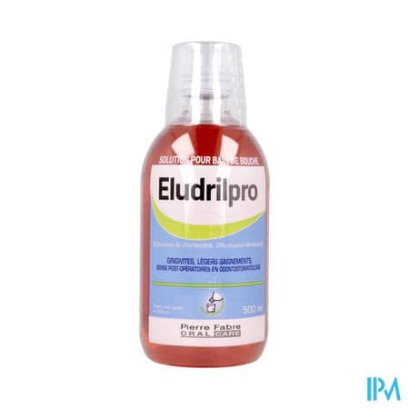 Eludril Pro Solution Pour Bain De Bouche 500ml — Pharmavance Colombes