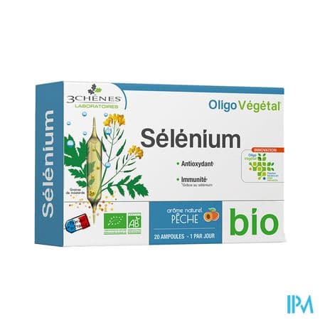3chenes Oligovegetal Bio Selenium Ampoule 10ml 20
