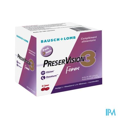 Preservision 3 Femme Capsule 180