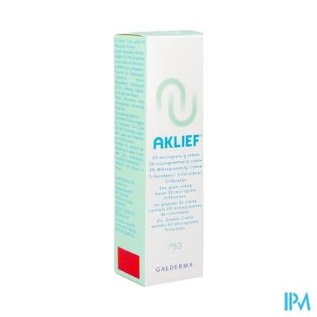 Aklief 50mcg/g Creme Flacon 75g — Pharmacie Européenne 24/24 de la place de clichy