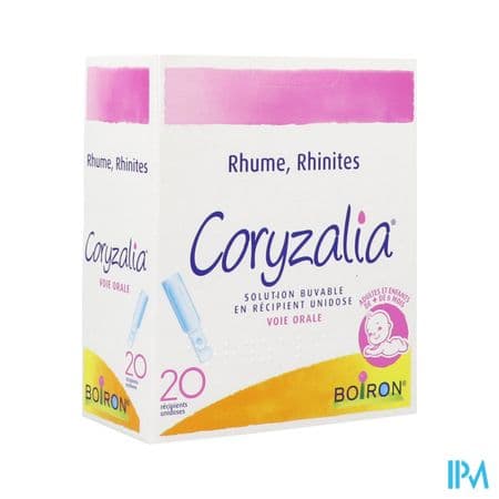 Coryzalia Rhume Enfants +18 Mois Unidose 20 — Pharmacie des Antes by Nexum