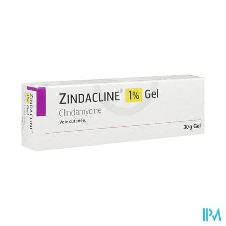 Zindacline 1% Gel 30g — Pharmacie Porte de Saint-Ouen Paris 17
