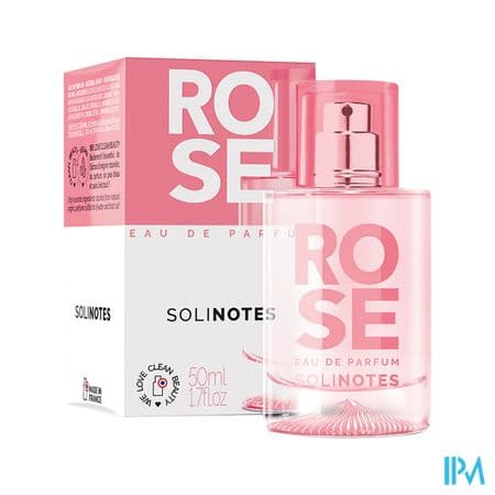 Solinotes Eau De Parfum Rose Vaporisateur 50ml — PHARMACIE DE LA GARE Nancy