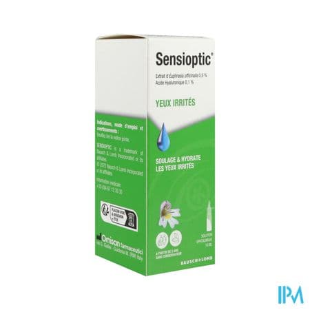 SENSIOPTIC YEUX IRRITE FLACON 10ML — Pharmacie des Couronneries
