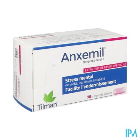 Tilman Anxemil 200mg Comprime Enrobe 98