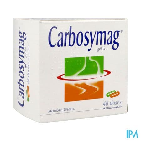 CARBOSYMAG GELULE 48X2 — Pharmacie Européenne 24/24 de la place de clichy