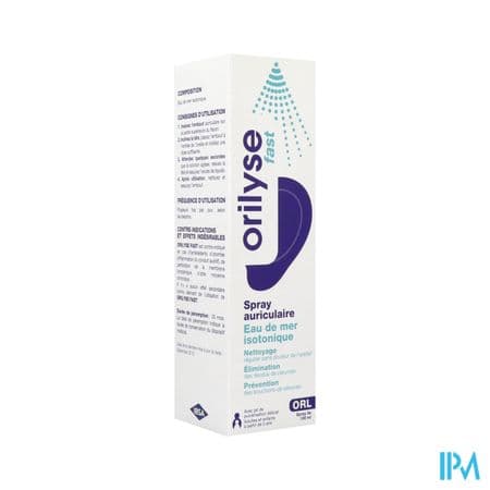 Orilyse Fast Spray Auriculaire 100ml