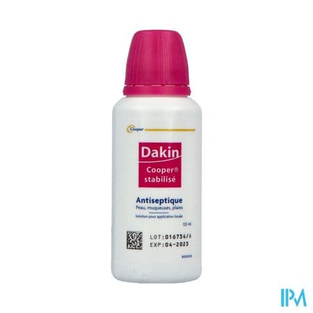 DAKIN COOPER STABILISE SOL 125ML — Pharmacie Duroc - Paris