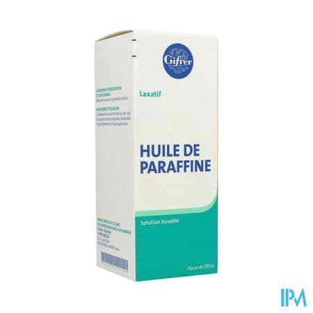 Gifrer Huile Paraffine Solution Buvable 250ml