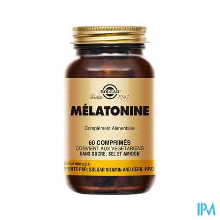 Solgar Melatonine 1mg Comprime 60 — Pharmacie Pharmavance Pierre Fontaine