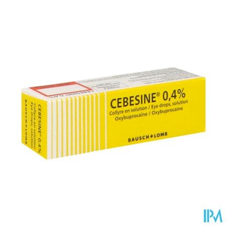 Cebesine 0.4% Collyre Solution 5ml — Pharmacie Européenne 24/24 de la place de clichy