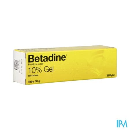BETADINE 10% GEL TUB 30G