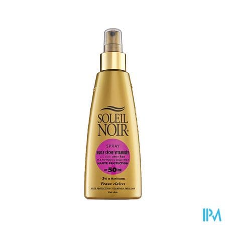 SOLEIL NOIR HLE SEC VIT50 SPR150ML — Grande Pharmacie de la Rode