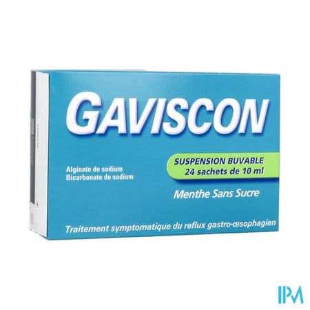 GAVISCON SUSP BUV SACHET 10ML 24 — Pharmacie de la Gare - Franconville
