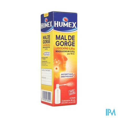 Humex Mal Gorge Collutoire 35ml