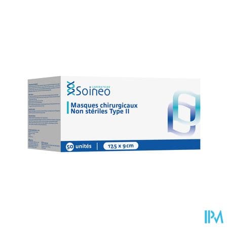 SOINEO MASQUE CHIRURGICAL 2R 50 — Pharmacie Saint Pierre Toulouse