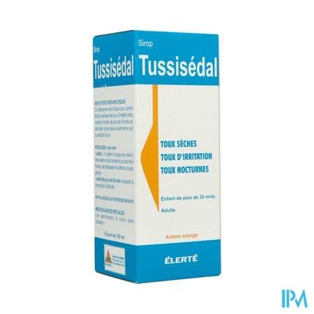 Tussisedal Sirop 125ml — Grande Pharmacie de la Rode