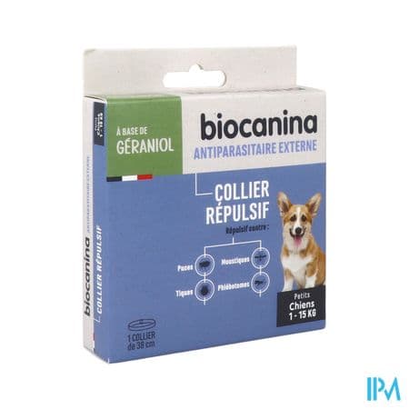 Biocanina Collier Repulsif Chiot Petit Chien 1 Collier De 38cm