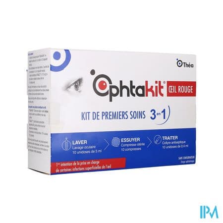 OPHTAKIT OEIL ROUGE ANCIEN KIT