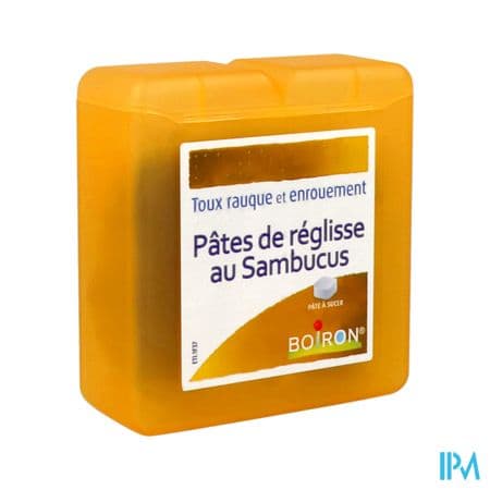 REGLISSE SAMBUCUS BOIRON PATE 70G