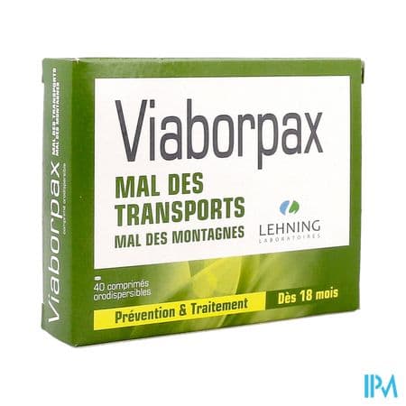 VIABORPAX CPR OROD 40 — Pharmacie de la Plaine - Saint-Denis