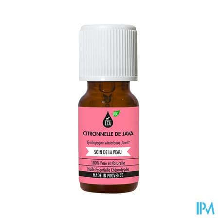 Lca Huile Essentielle De Citronnelle De Java Bio 10ml