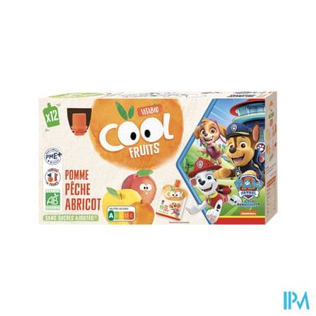 VITABIO COOL POM/PECH/ABRIC 12X90G — Grande Pharmacie Bastille Faubourg - Apothical - Nexum