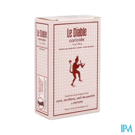 CORICIDE LE DIABLE 11G/100G SOL5ML — Pharmacie Du Chatelet - Orleans