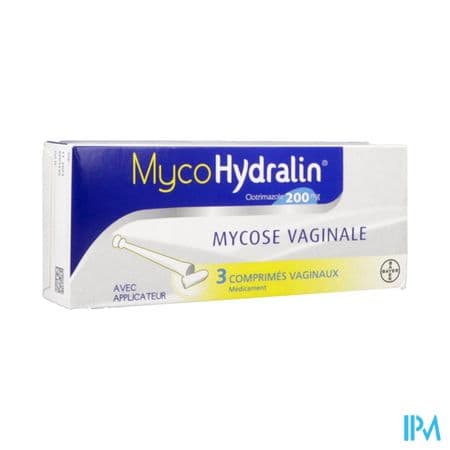 Mycohydralin 200mg Comprime Vaginal Avec Applicateur 3