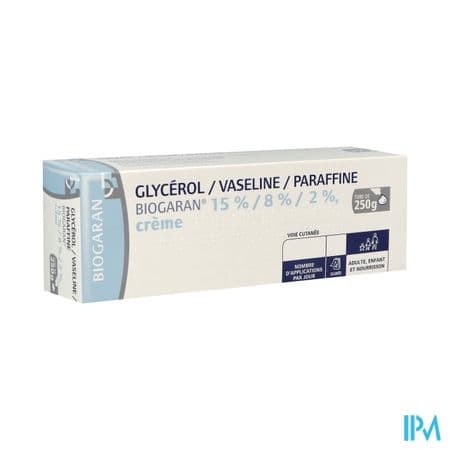 GLYCEROL/VASEL/PARA BGR CR TUB250G — Pharmacie Tocaven - Bordeaux