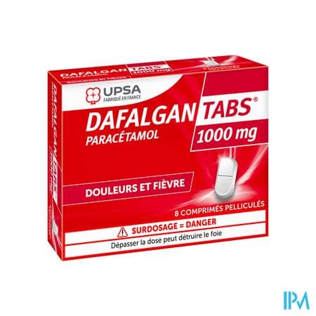 DAFALGANTABS 1000MG CPR 8