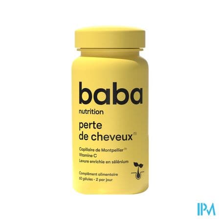 Baba Nutrition Perte De Cheveux Gelule 60